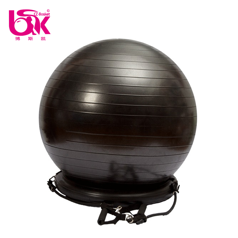 China market balance Gym ball with circle logos set with core exercises with ball