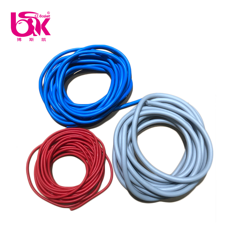 Manufactures wholesale 100% latex rubber free Resistance Exercise Bands tube set without Handles