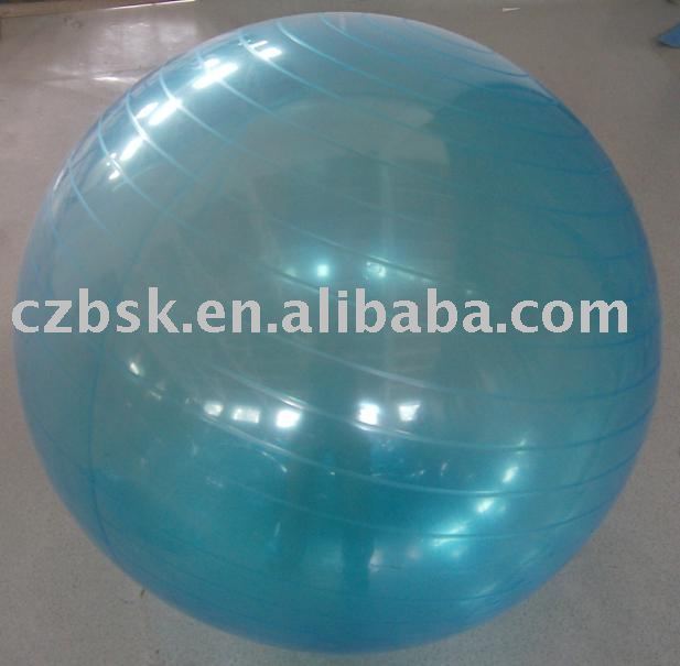 transparent  Exercise Balance Stability Gym Ball popular fitness ball