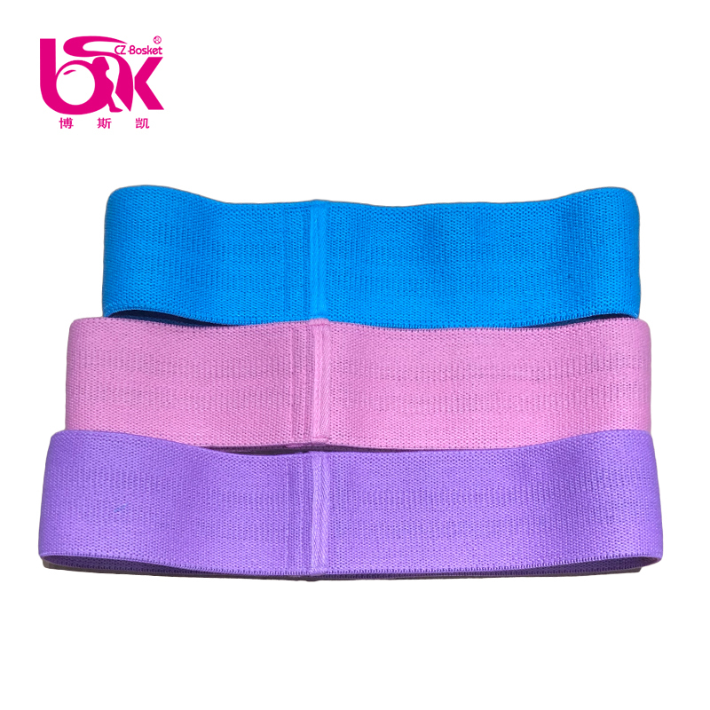 2019 Factory Wholesale Price fitness hip band resistance loop circle pink