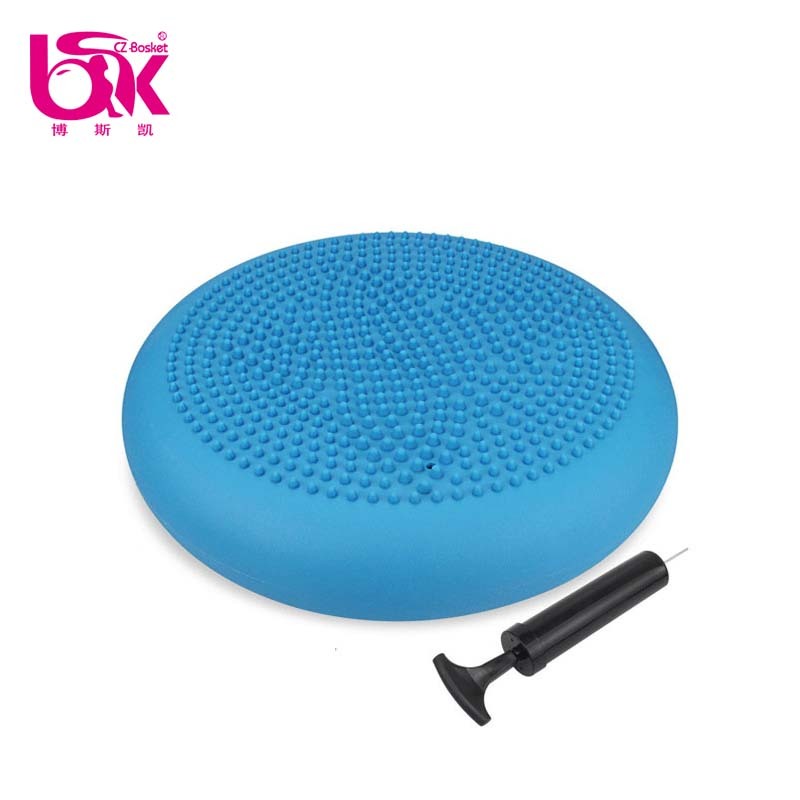 New Top Selling Inflatable Eco Wobble Seat Stability Air Massage Balance Disc