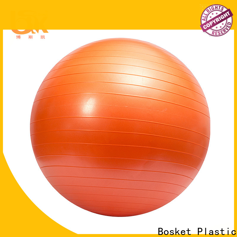 Bosket Best bouncing fitness ball factory for gym
