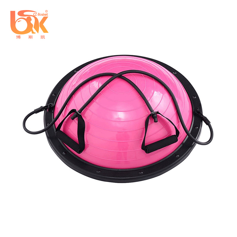 Gym Stability Pvc Half Balance Exercise Pilates Ball